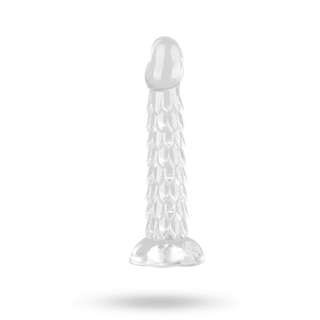 Scales Mush Transparent Dildo 23 Cm