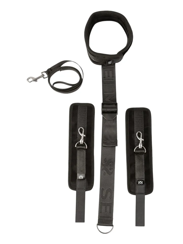 Sei Mio Adjustable Neck & Wrist Restraint Kit