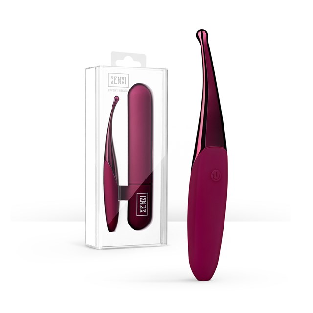 Senzi Pinpoint Vibrator - Dyp Rosa/Lilla