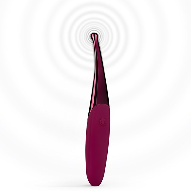 Senzi Pinpoint Vibrator - Dyp Rosa/Lilla