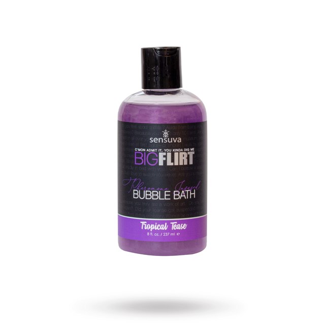 SENSUVA BIG FLIRT PHEROMONE BUBBLE BATH TROPICAL TEASE 237 ml