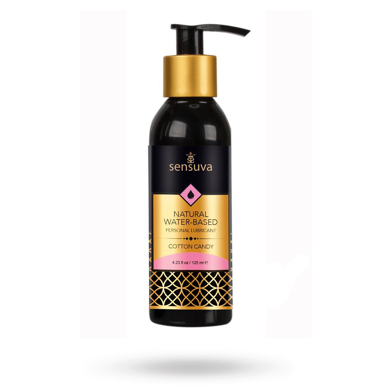 SENSUVA - NATURAL WATER-BASED PERSONAL LUBRICANT COTTON CANDY 125 ML