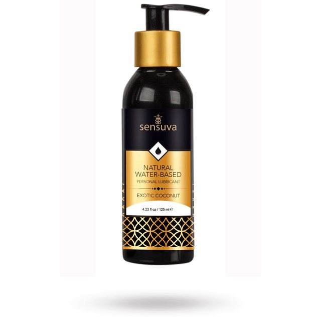 SENSUVA - NATURAL WATER-BASED PERSONAL LUBRICANT EXOTIC COCONUT 125 ML