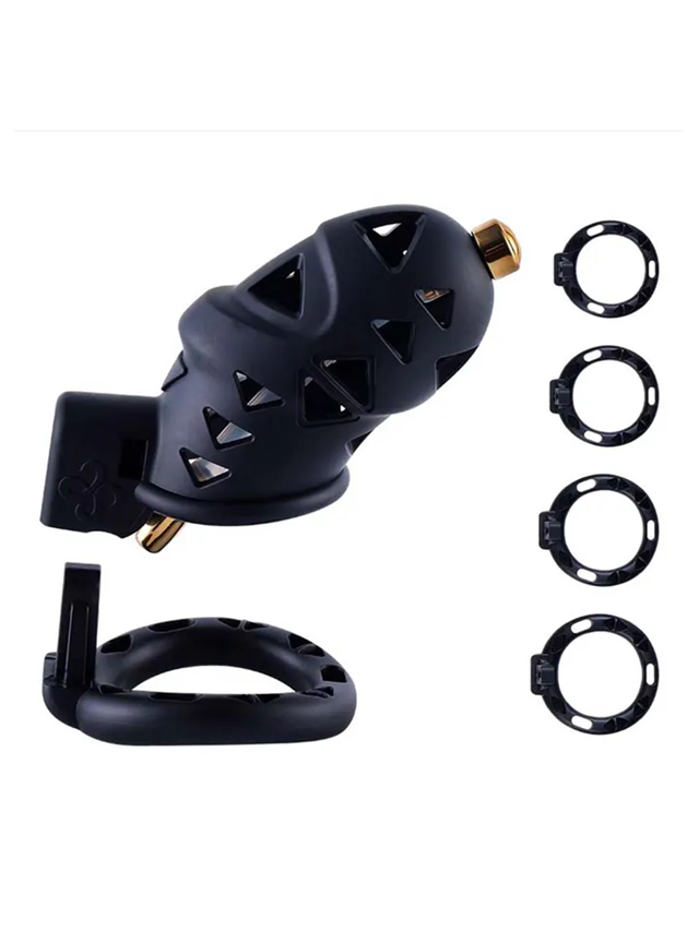 Sevanda Rattlesnake Chastity Cage Long