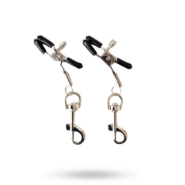 Fetish Addict Nipple Clamp med krok