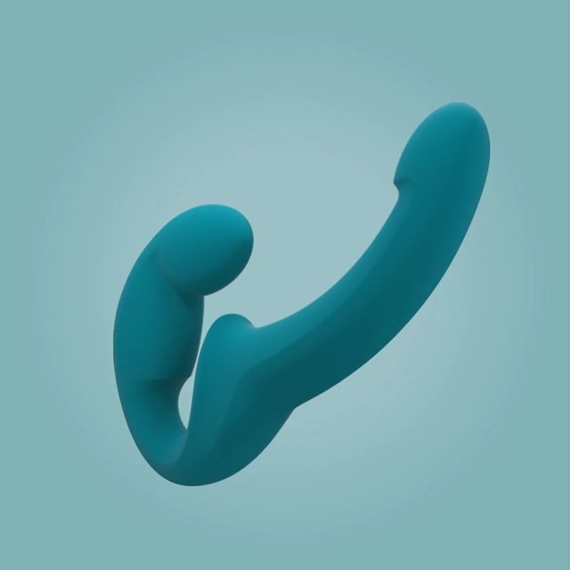 SHARE LITE - Double dildo - Deep Sea Blue