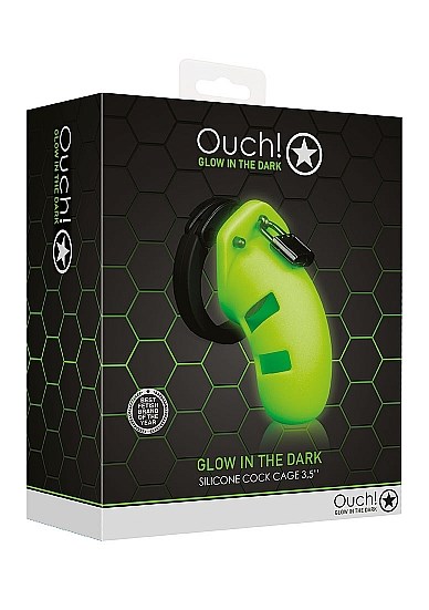 Model 20 Cock Cage - 3,5'' - Glow in the Dark