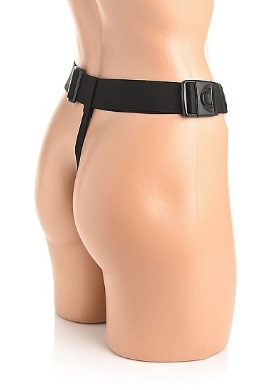 Bum-Tastic 28X Silicone Anal Plug with Harness & Remote Control