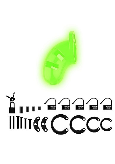 Model 20 Cock Cage - 3,5'' - Glow in the Dark