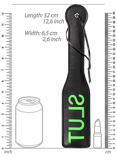 "Slut'' Paddle - Glow in the Dark
