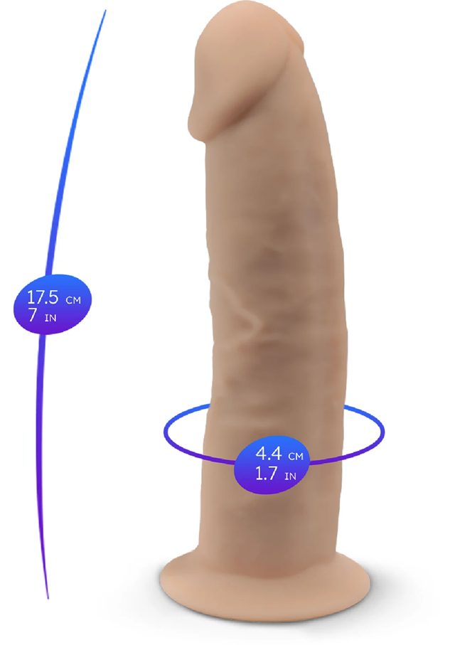 Silex-D Vibrating Dildo 17,5 cm