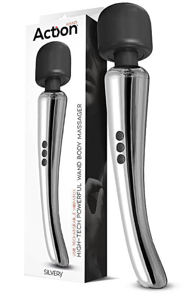 Silvery High-Tech Super Powerful Wireless Wand