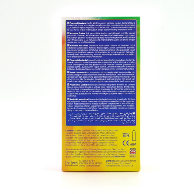 Mix Pack Smakstilsatte Kondomer - 12 pack