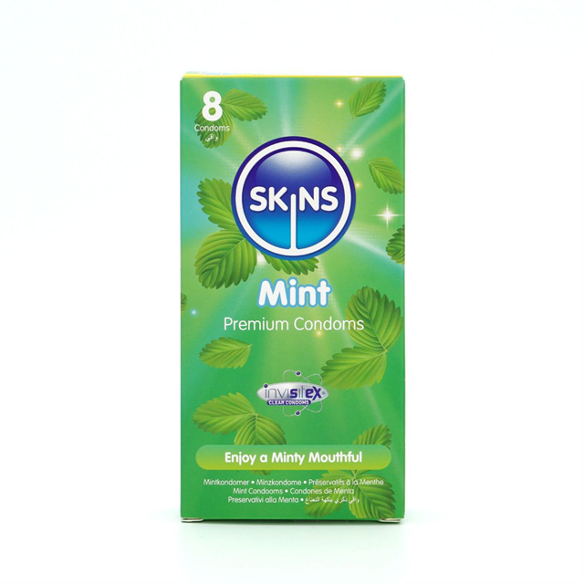 Kondomer med Mintsmak 8-pack