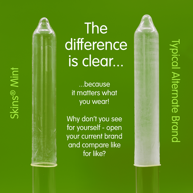 Kondomer med Mintsmak 8-pack