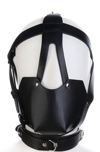 SM Harness Head Muzzle Black