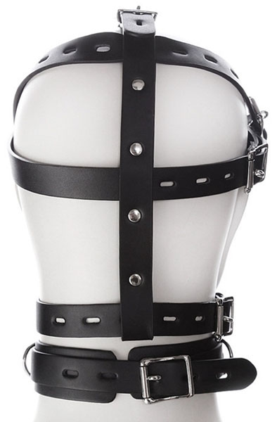 SM Harness Head Muzzle Black