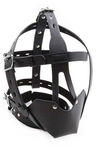 SM Harness Head Muzzle Black