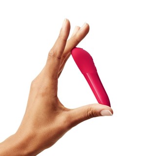 Tango X Rechargeable Vibrating Bullet - Cherry Red