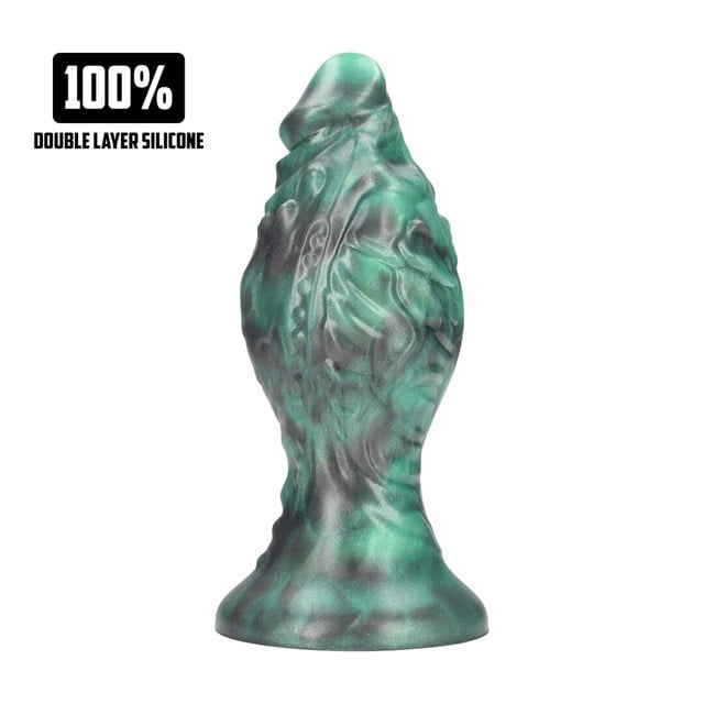 Space Born Egg Plug - Green/Black