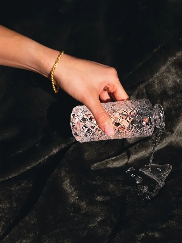 Splash Blanket Furlush Black On Black Medium