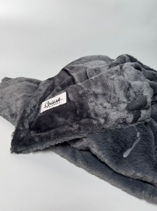 Splash Blanket Furlush (NON bonded) Stormy Medium