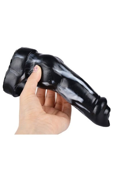 Stonewell Penis Sleeve Black/White 17 cm