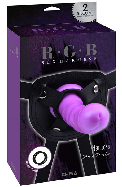 Strap On Harness and Probe 20 cm