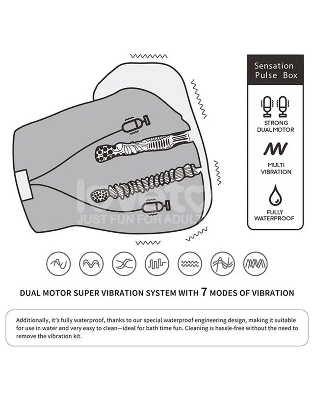 Streetgirls Dual Motor Sensation Pulse 3,9 kg