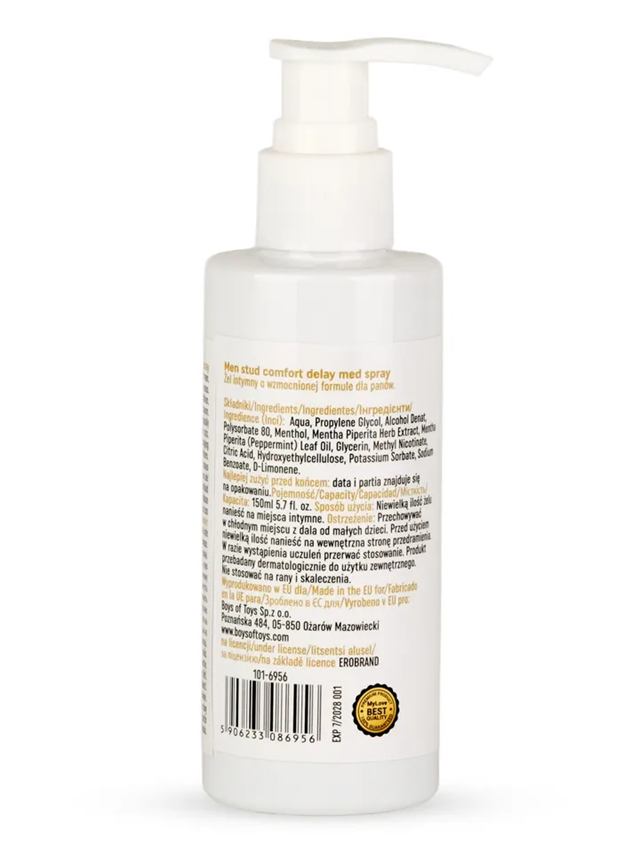 Stud Comfort Delay-Med Gel 150 ml