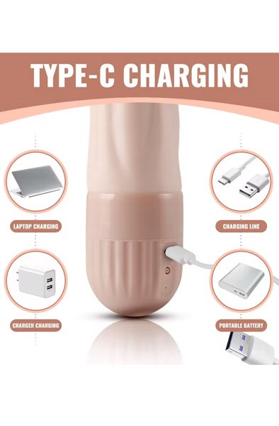 Sucking & Vibrating Mouth Masturbator