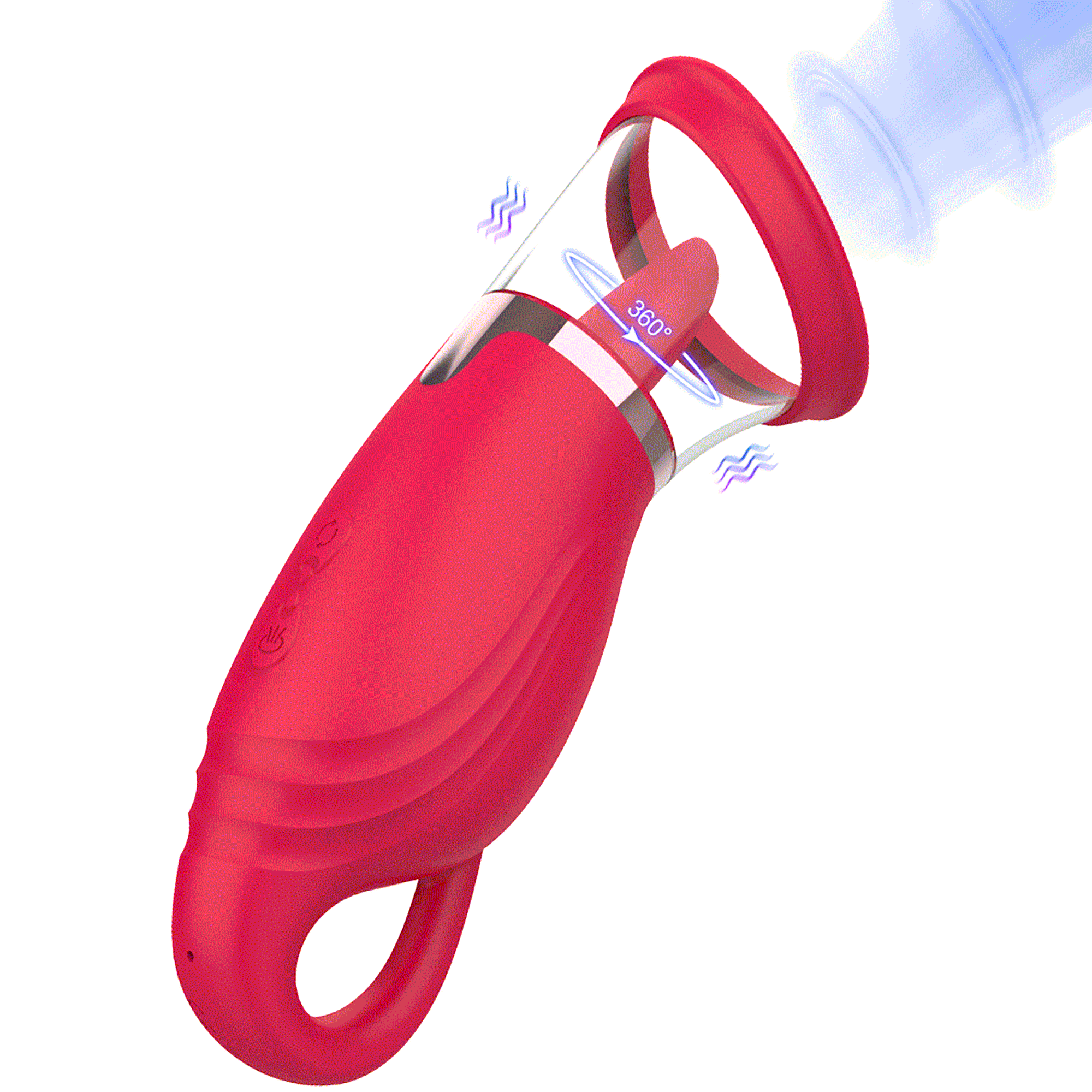 Suction Vibrator With 360° Tongue Stimulation