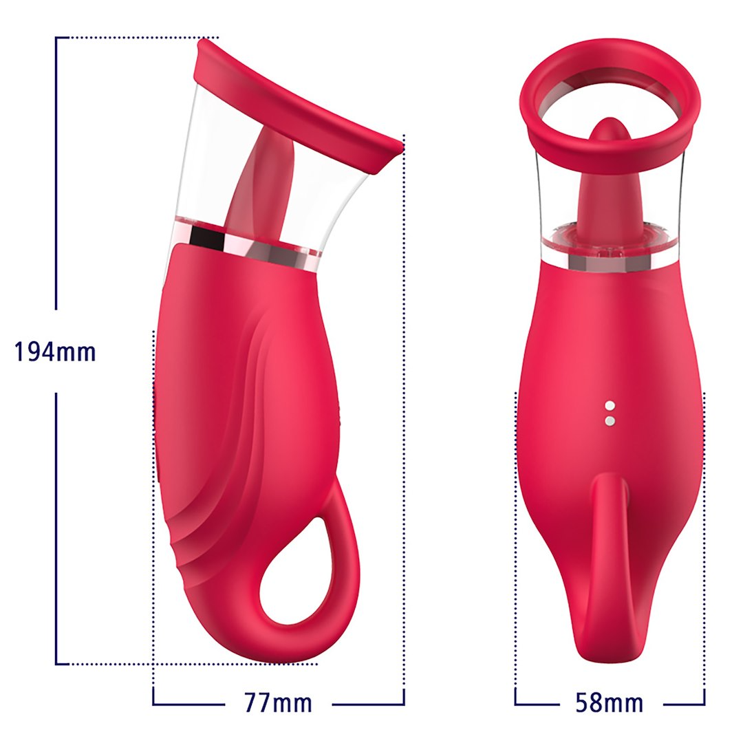 Suction Vibrator With 360° Tongue Stimulation