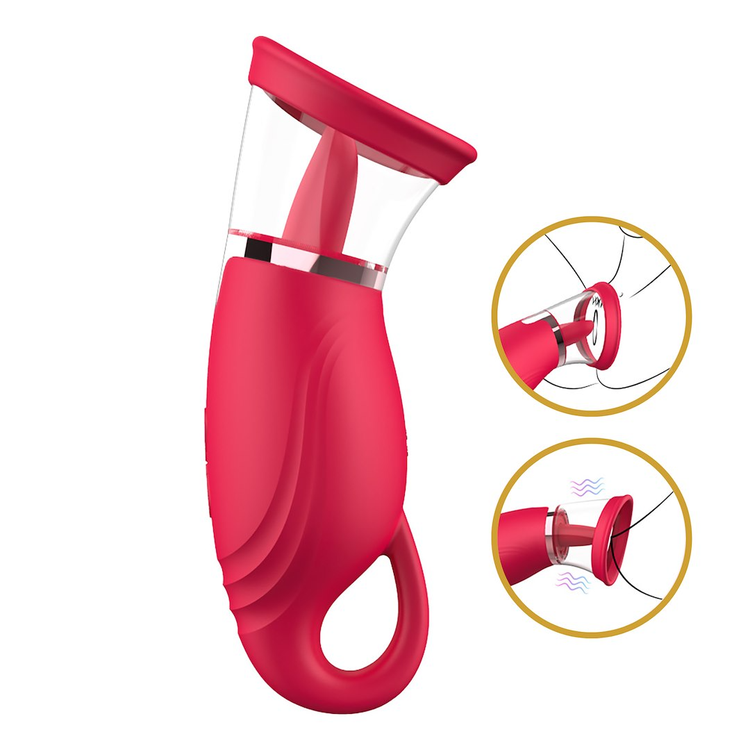 Suction Vibrator With 360° Tongue Stimulation