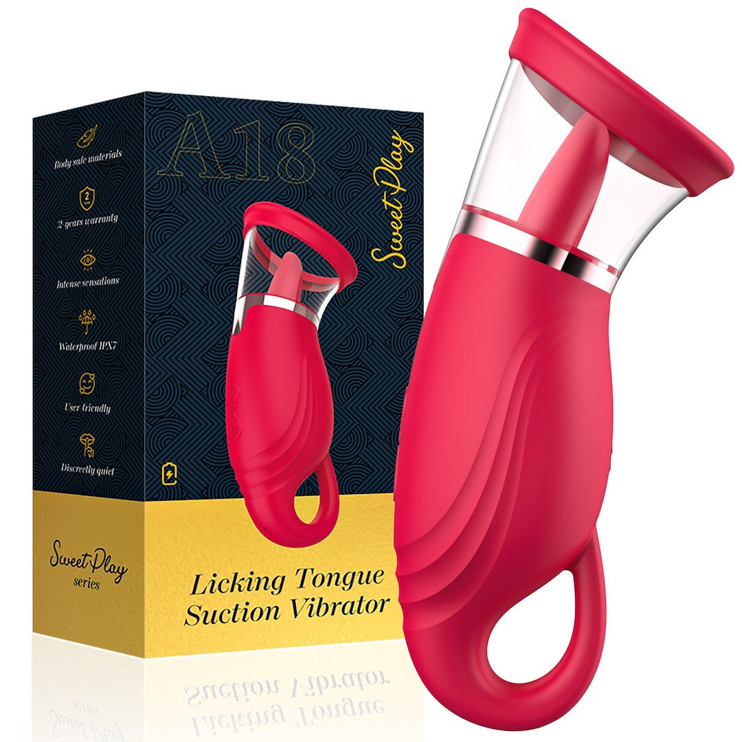 Suction Vibrator With 360° Tongue Stimulation