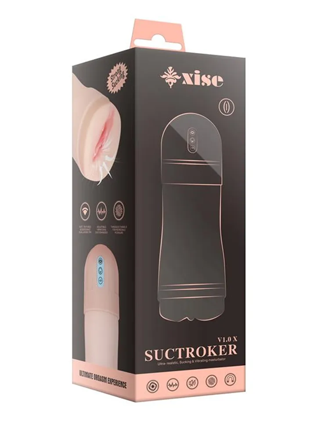Suctroker Masturbator With Vibration & Sucking