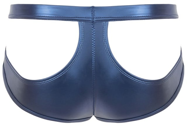 Metallic Matte look Briefs Blue