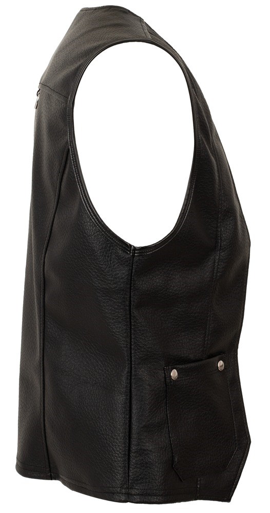 Open Vest Black