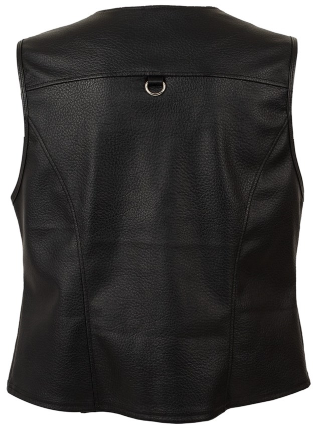 Open Vest Black
