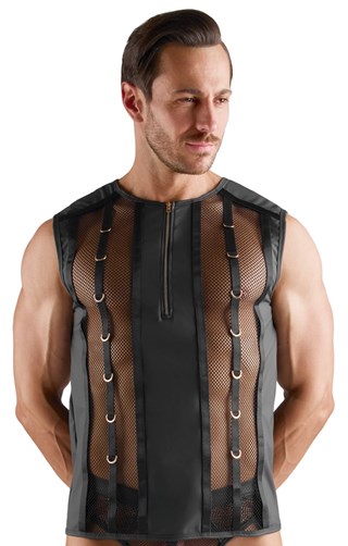 Svenjoyment Sleeveless Net Shirt