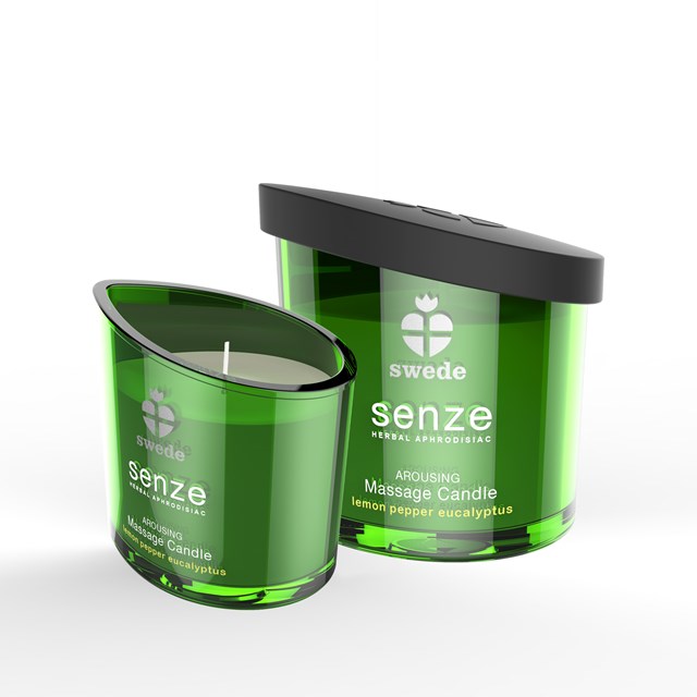Senze Arousing Massasjelys - Lemon Pepper Eucalyptus