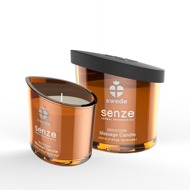 Senze Seduction Massasjelys - Clove Orange Lavender