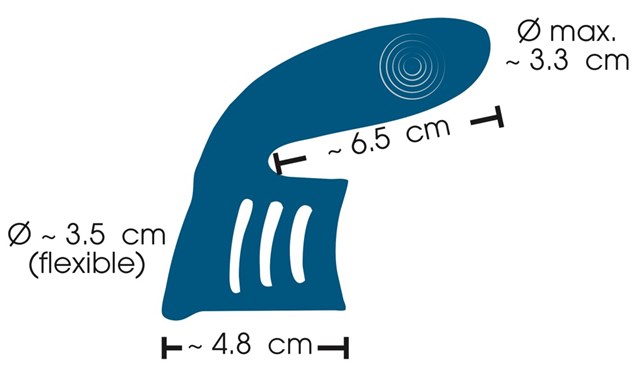 Vibrating Cock Ring Blue