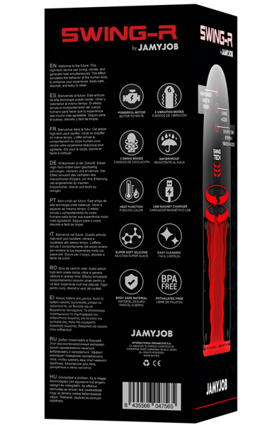 Swing-R Heating Effect & Vibration Masturbator