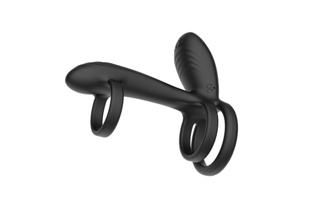 Swinging & Vibrating Cock Ring With RC