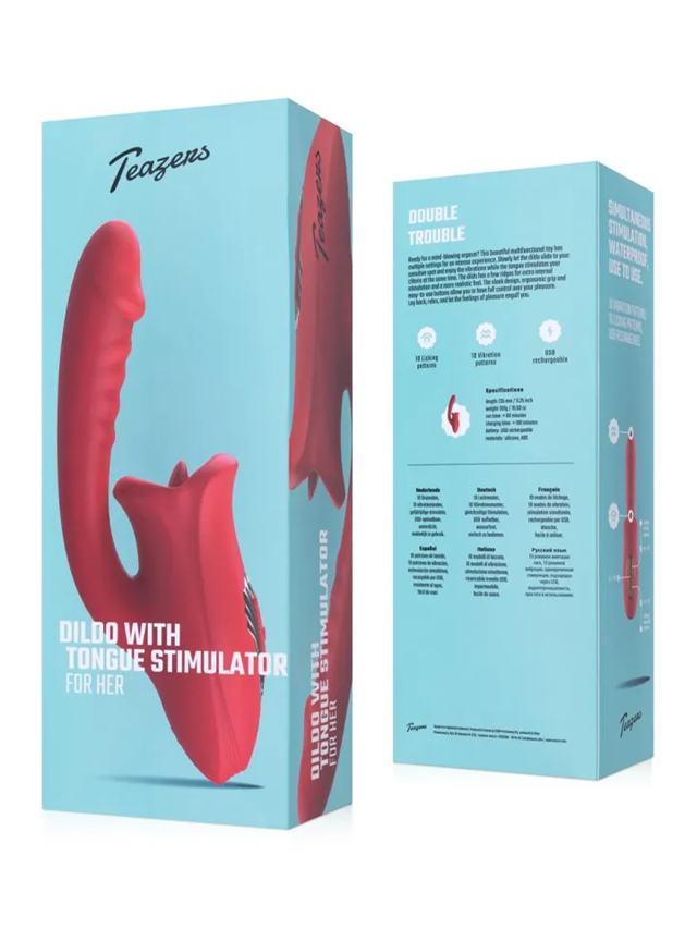 Dildo With Clitoris Stimulator