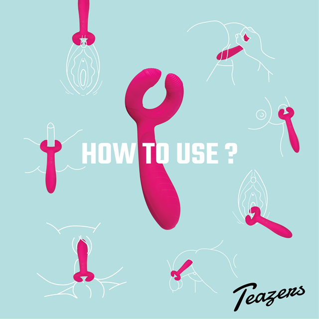 Teazers Pair Vibrator