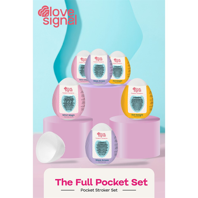 The Full Pocket Stroker Set 6-pack