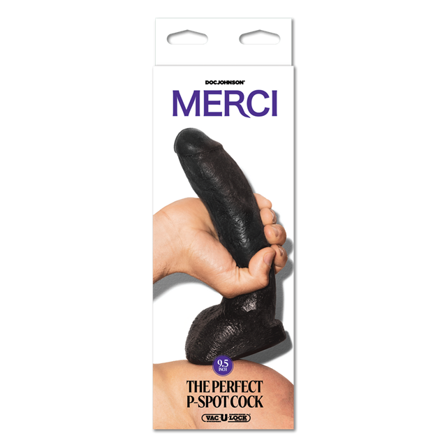 The Perfect P-Spot Cock 24 cm - Black
