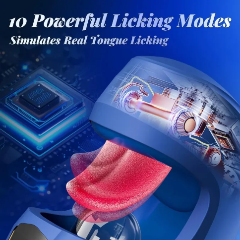 Thrusting & Licking Tongue Motion Cup